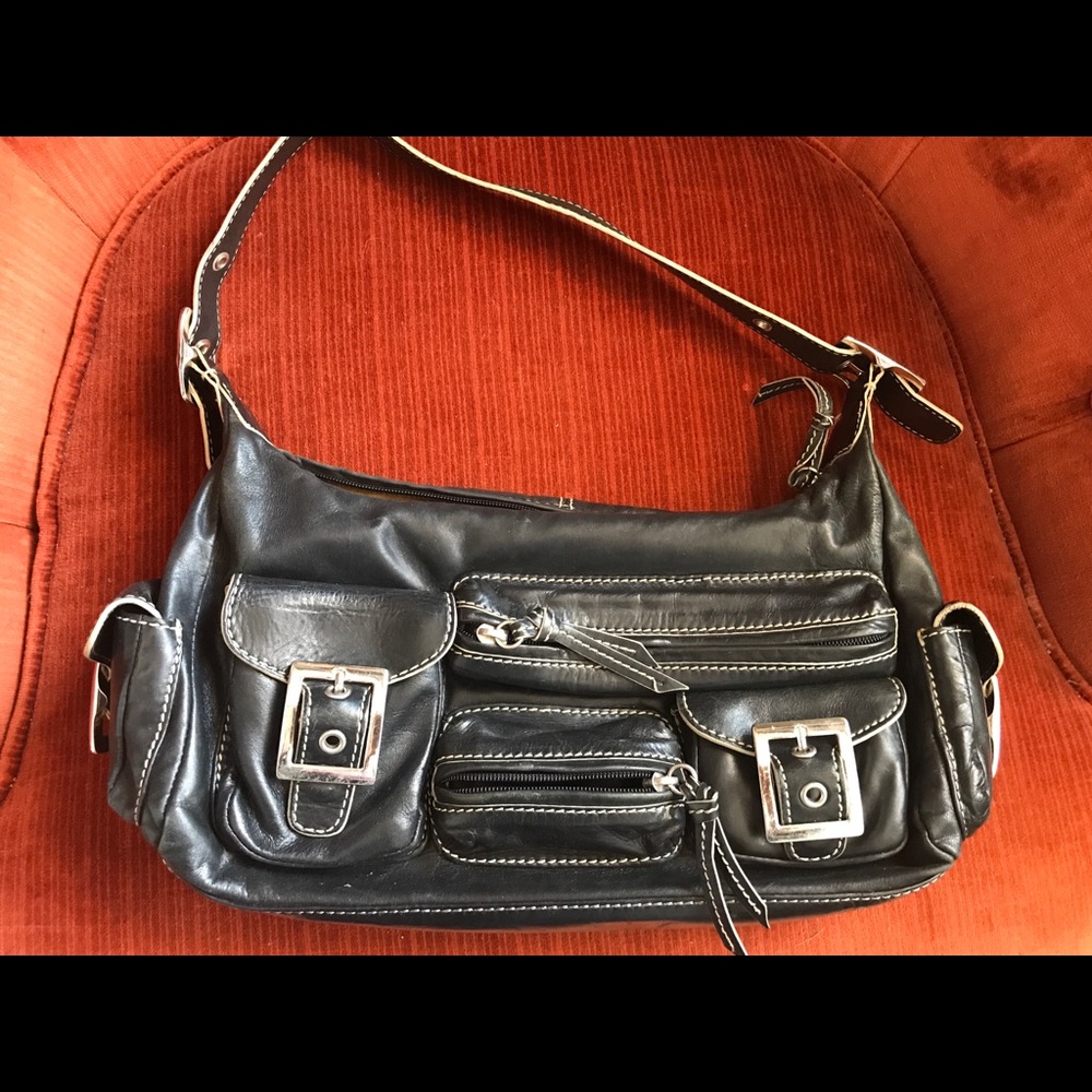 Hype leather bag - organizer’s dream!